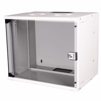 Immagine di Armadio rack 19" EQUIP 280325 9U 540x400 mm grigio per reti e cablaggio strutturato