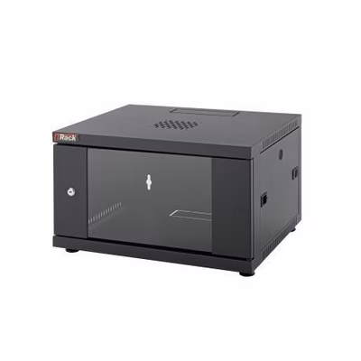 Immagine di Box IP20 IT RACK LAN 8 309136 12U 580x540x450 mm nero per networking e cablaggio strutturato