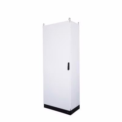 Immagine di Rack IP55 IT RACK LAN 8 309158 24U 600x600x1300 mm grigio per ambienti industriali