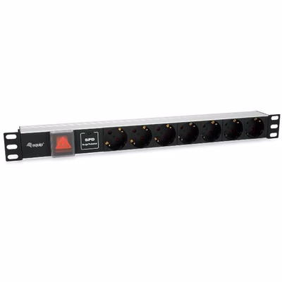 Immagine di Power Distribution Unit EQUIP 333309 1U con 7 prese Schuko