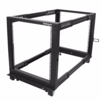 Immagine di Server Rack STARTECH open frame 12U a 4 montanti con profondità regolabile