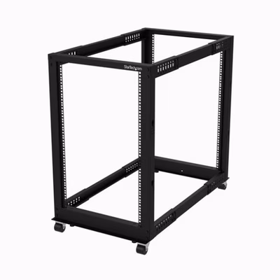Immagine di Server Rack STARTECH open frame 18U a 4 montanti con profondità regolabile