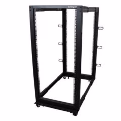 Immagine di Server Rack STARTECH open frame 25U a 4 montanti con profondità regolabile