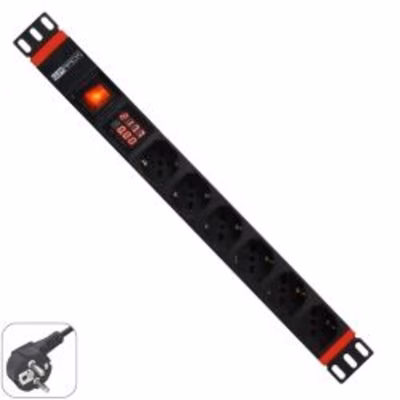 Immagine di Multipresa rack WP EUROPE 1u 6 prese schuko