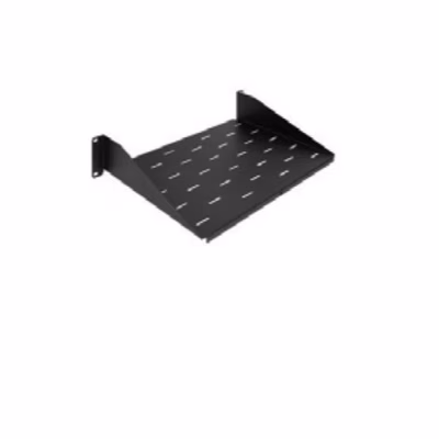 Immagine di Ripiano fisso a sbalzo 2u p410 nero