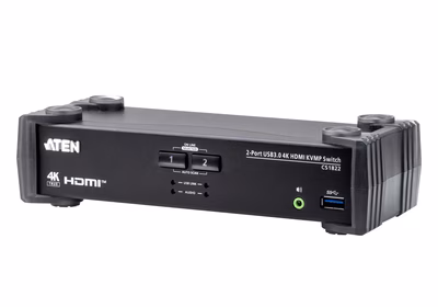 Immagine di Switch KVM ATEN CS1822 HDMI 4K 60Hz USB 3.0 2 porte con audio