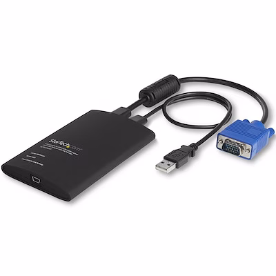 Immagine di Adattatore crash cart STARTECH NOTECONS2VGAMDP USB VGA Mini DisplayPort