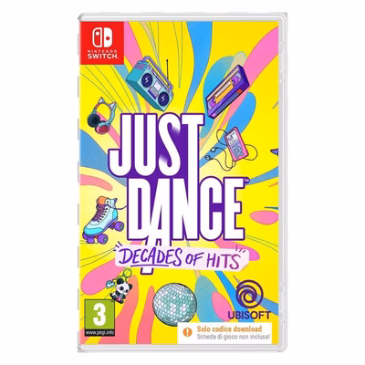Immagine di Videogioco UBISOFT L00684 Just Dance: Decades of Hits per Nintendo Switch - formato Code in a Box