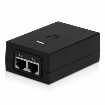 Immagine di Accessorio rete UBIQUITI POE-24-24W-G-EU Iniettore PoE Gigabit 24V 24W
