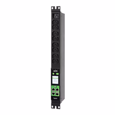 Immagine di PDU APC Easy Metered APC 1U 16A 230V con 8 prese IEC C13 e monitoraggio