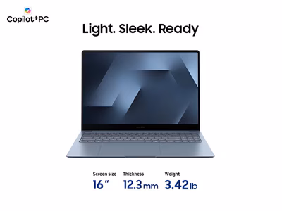 Immagine di Notebook 16" SAMSUNG Galaxy Book6 Edge Snapdragon X Elite 16GB 1TB AI PC