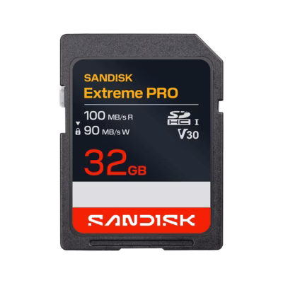 Immagine di Memory Card SDHC 32GB SANDISK Extreme PRO UHS-I U3 V30 100MB/s