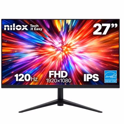 Immagine di Monitor nilox 27 ips Full HD con speaker, hdmi, vga ed energy star