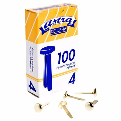 Immagine di Fermacampioni scatola 100 pezzi N.4 20 mm