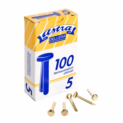 Immagine di Fermacampioni scatola 100 pezzi N.5 24 mm