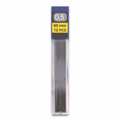 Immagine di Mine mm 0,5 gradazione HB astuccio 12 pz