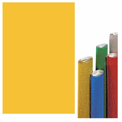 Immagine di Carta crespa metallizzata DECO g50 rotolo cm 50x150 colore oro