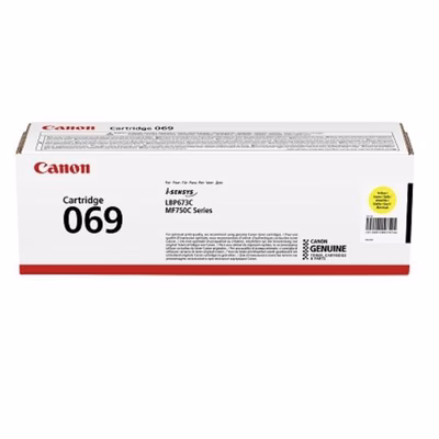 Immagine di Inkjet CANON 069 5091C002 giallo 1900 copie