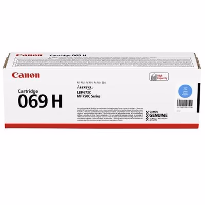 Immagine di Inkjet CANON 069 H 5097C002 ciano 5500 copie