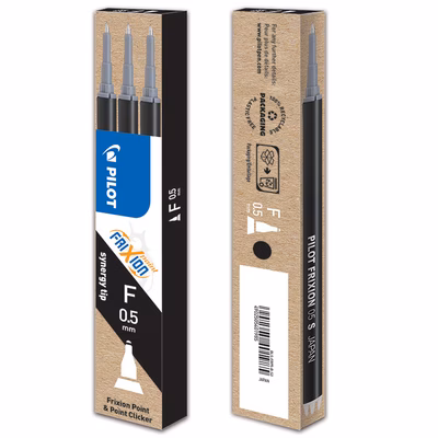Immagine di Refill sfera PILOT FRIXION POINT mm 0,5 nero