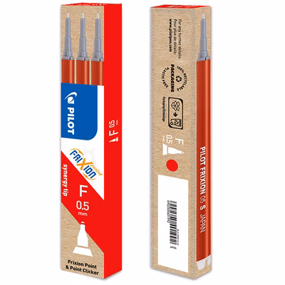 Immagine di Refill sfera PILOT FRIXION POINT mm 0,5 rosso