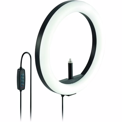 Immagine di Illuminazione ad anello bicolore c/supporto webcam Ring Light KENSINGTON L100