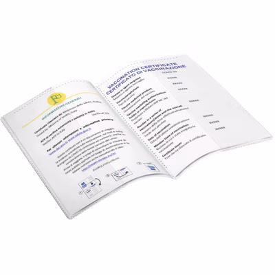 Immagine di Busta portadocumenti DURABLE A6 certificato elettorale in ppl