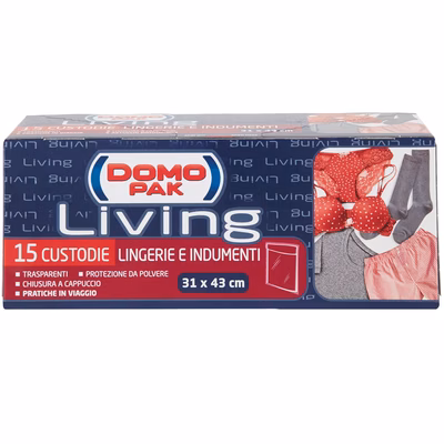 Immagine di Custodie lingerie/indumenti DOMOPACK 15pz