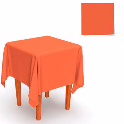 Immagine di Coprimacchia Airlaid in carta a secco MCR 100x100 Dry colore arancio 100 pezzi