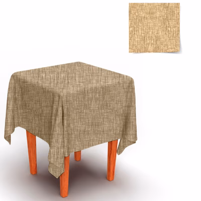 Immagine di Coprimacchia Airlaid in carta a secco MCR 100x100 Filo colore marrone 100 pezzi