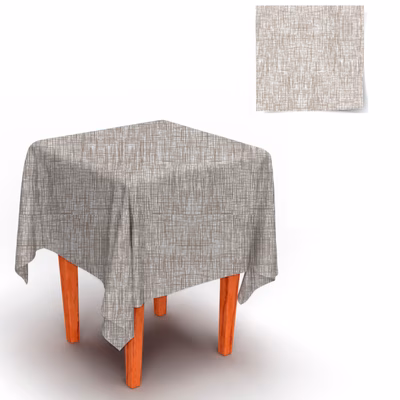 Immagine di Coprimacchia Airlaid in carta a secco MCR 100x100 Filo colore tortora 100 pezzi