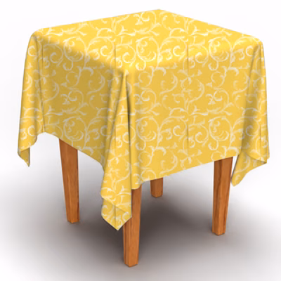 Immagine di Coprimacchia Airlaid in carta a secco MCR 100x100 Oro colore giallo 100 pezzi