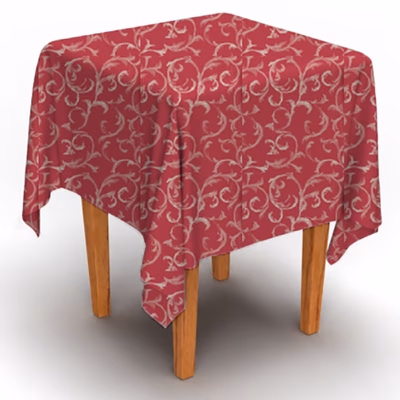 Immagine di Coprimacchia Airlaid in carta a secco MCR 100x100 Oro colore bordeaux 100 pezzi