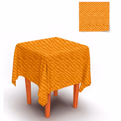 Immagine di Coprimacchia Airlaid in carta a secco MCR 100x100 Yuta colore salmone 100 pezzi