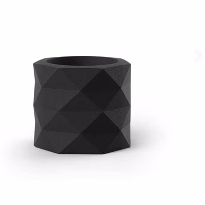 Immagine di Vaso MARQUIS Ø60xH52 nero