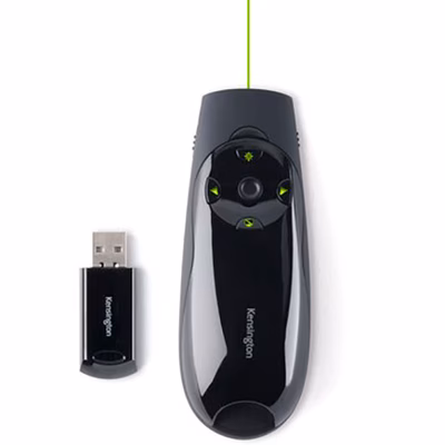 Immagine di Telecomando wireless KENSINGTON Presenter Expert puntatore laser verde