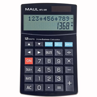 Immagine di Calcolatrice da tavolo MAUL MTL 600 12 cifre