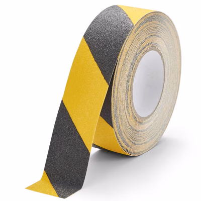 Immagine di Rotolo adesivo antiscivolo DURABLE DURALINE® GRIP mm 50x15 m colore giallo/nero