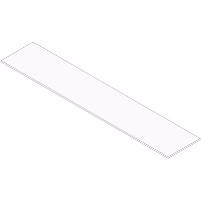 Immagine di Top x lockers L236 x modulo 5 colonne fin.bianco