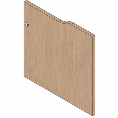 Immagine di Anta serratura con chiave fin.rovere chiaro