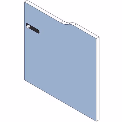 Immagine di Anta serratura c/combinazione fin.azzurro