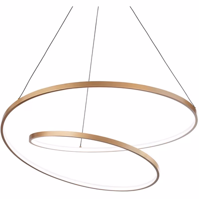 Immagine di Lampada a sospensione OZ ottone L60
