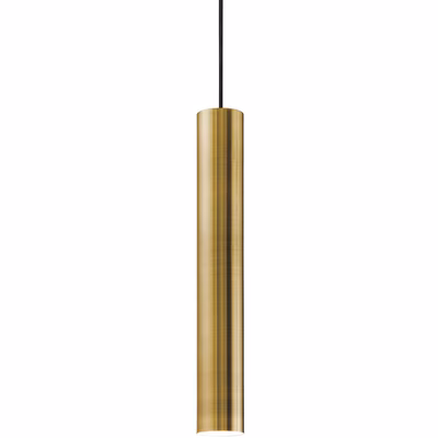 Immagine di Lampada a sospensione IDEAL LUX LOOK L6 colore brunito 28W 3000°K