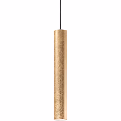 Immagine di Lampada a sospensione IDEAL LUX LOOK L6 colore oro 28W 3000°K