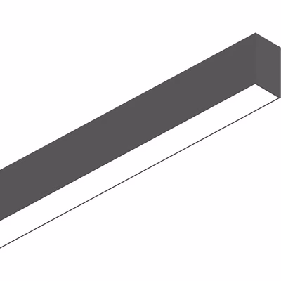 Immagine di Lampada a sospensione IDEAL LUX FLUO BI-EMISSION cm 180 36W 4000°K colore nero