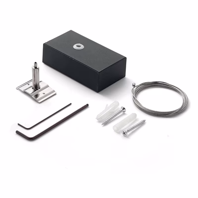 Immagine di Kit di montaggio per lampade a sospensione IDEAL LUX FLUO cavo 5 metri colore bianco