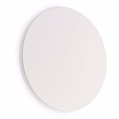 Immagine di Lampada a parete IDEAL LUX COVER AP D15 ROUND colore bianco IP20