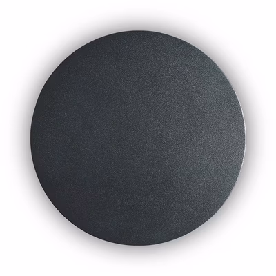Immagine di Lampada a parete IDEAL LUX COVER AP D15 ROUND colore nero IP20