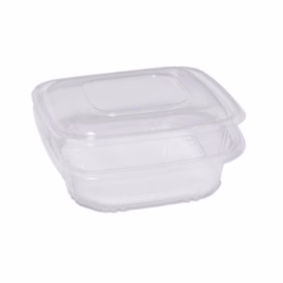 Immagine di Contenitori in PP c/coperchio incern. CUKI PROFESSIONAL capacità 1 litro cm 18,5x18,5x5,2 pack 50pz