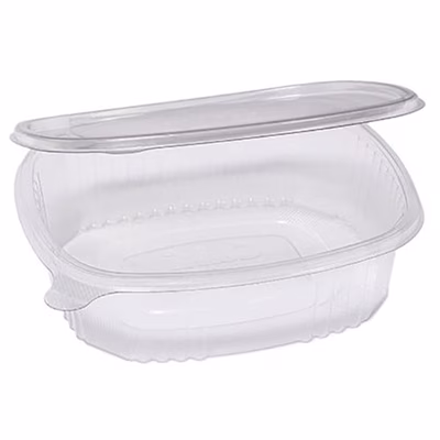 Immagine di Contenitori in PET c/coperchio incern.CUKI PROFESSIONAL capacità 1,5 litri cm 19,2x22,5,x5,6 pack 50